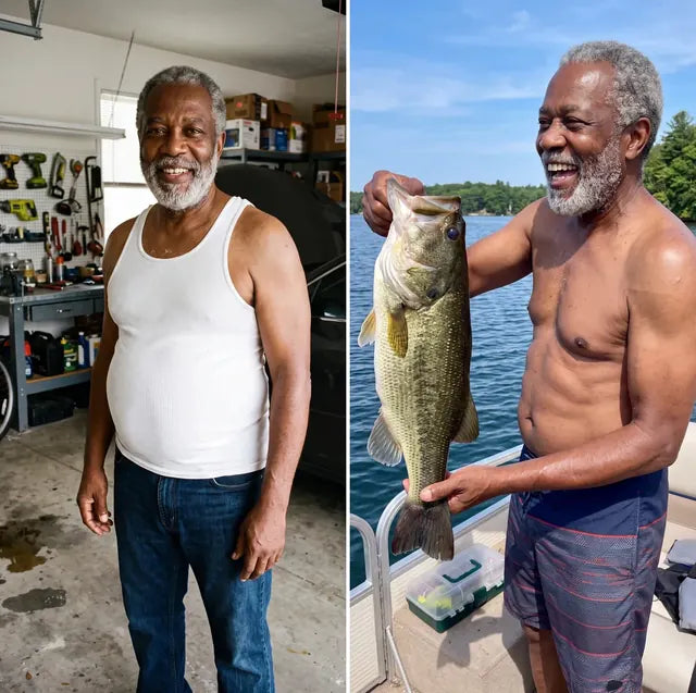 Curtis B., Wildhorn customer before and after