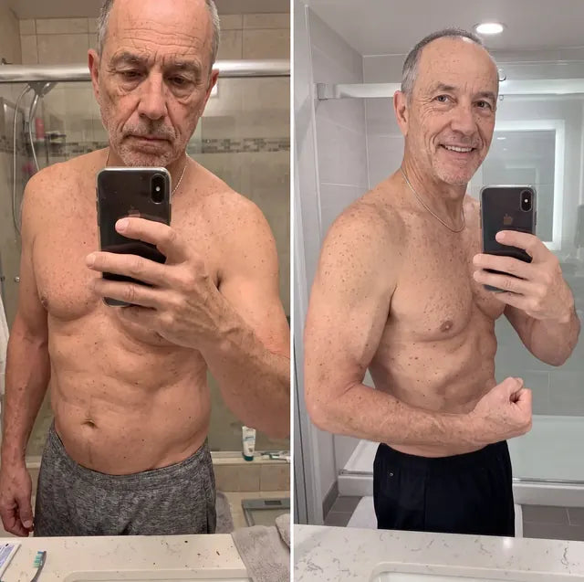 Phil D., Wildhorn customer before and after