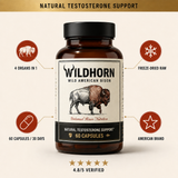 WILDHORN Wild American Bison | Natural Testosterone Support 1
