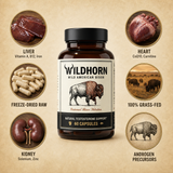 WILDHORN Wild American Bison | Natural Testosterone Support 5