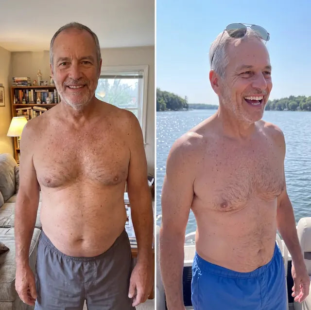 David K., Wildhorn customer before and after