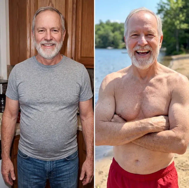 Frank L., Wildhorn customer before and after