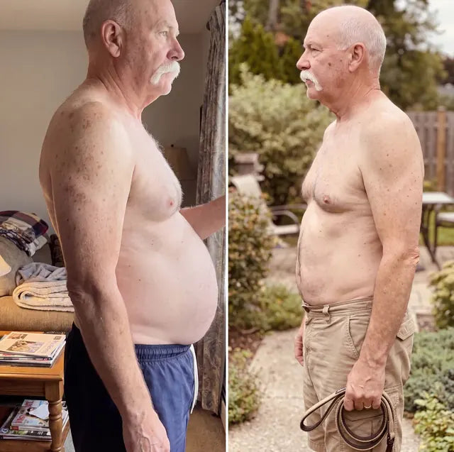Gary W., Wildhorn customer before and after