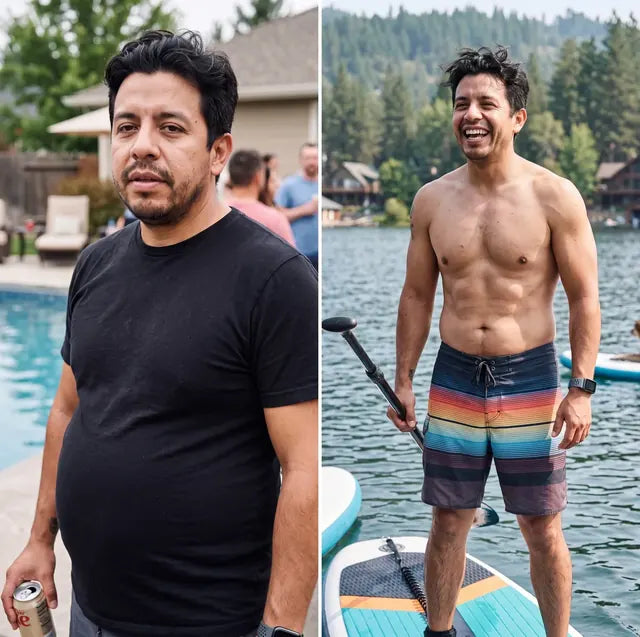 Ricardo V., Wildhorn customer before and after