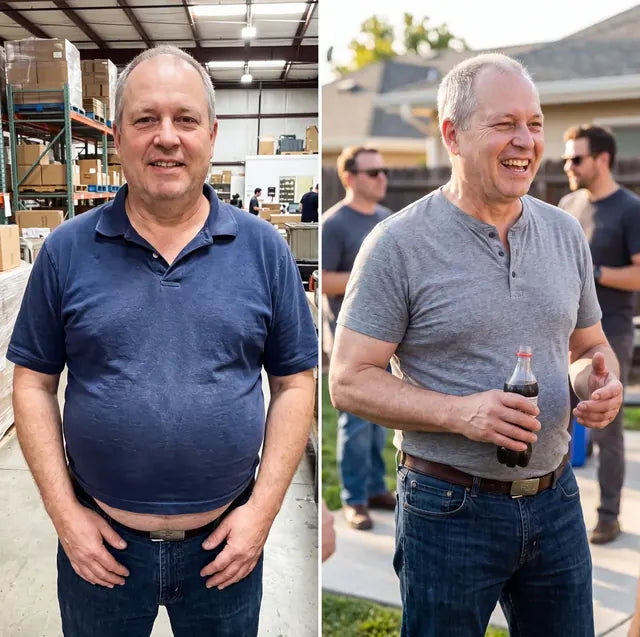 Robert L., Wildhorn customer before and after