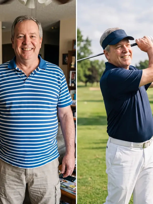 Tom E., Wildhorn customer before and after